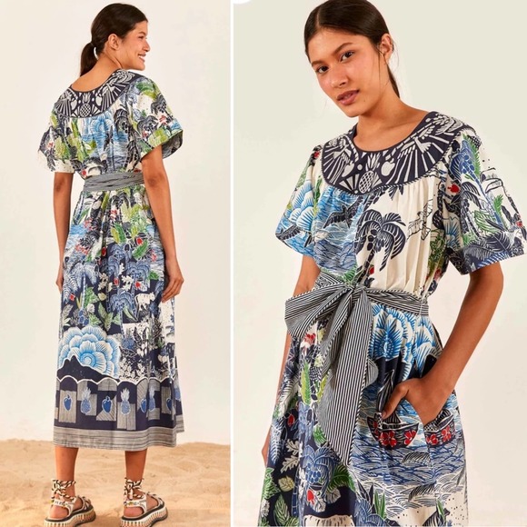 FARM Rio Multicolor Maxi Dress - Picture 4 of 11